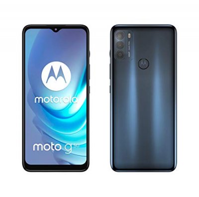 MOTOROLA Smartphone Moto G50 XT2137-1 6.5 HD+ Qualcomm Snapdragon 480 4Go 64Go Android Gris Acier