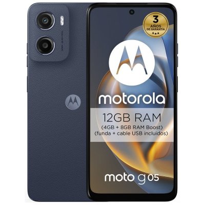 MOTOROLA Smartphone  moto g05 6,67 4 gb ram 128 gb bleu 