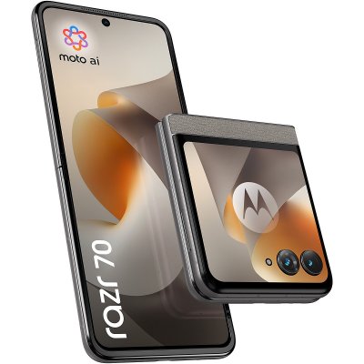 MOTOROLA Smartphone  Razr 70 6,9"" 5G Double nano SIM 256 Go Gris acier