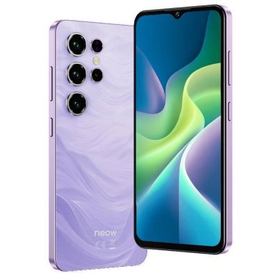 NEOW Smartphone  Ado Safe Plus 6.52"" Double nano SIM 128 Go Violet