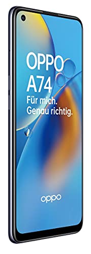 OPPO Smartphone  A74 6.43 pouces Double SIM 128 Go Noir 