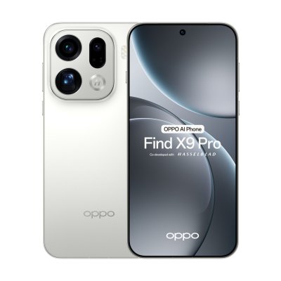 OPPO Smartphone  Find X9 Pro 6,78"" 5G Double nano SIM 512 Go Blanc Soie