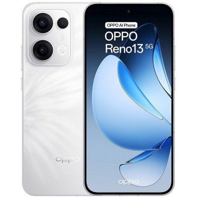 OPPO Smartphone  Reno 13 6,59"" 5G Double nano SIM 256 Go Blanc papillon