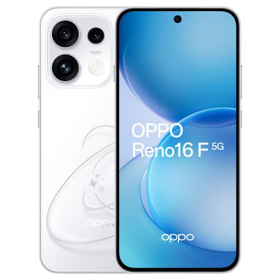 OPPO Smartphone  Reno16 FS 6,57"" 5G Double nano SIM 512 Go Blanc Pop