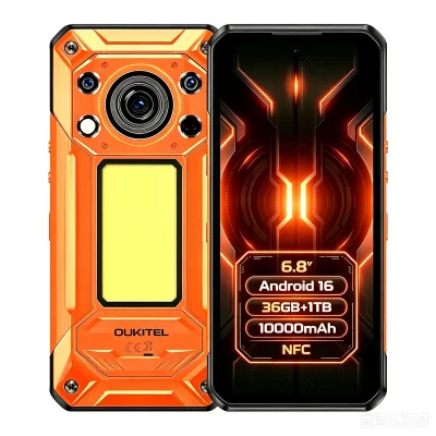DOOGEE Smartphone Oukitel WP500 5G Double SIM 1 To 6.8"" Orange