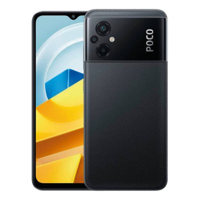 XIAOMI Smartphone Poco M5 MZB0CLIEU 6.5 FHD+ MediaTek Helio G99 4Go 128Go MIUI 12 Noir