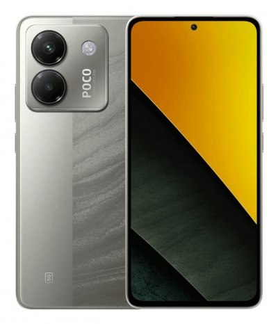 XIAOMI Smartphone POCO M7 Pro 5G 6,67 pouces, 8 Go/256 Go, double SIM, 5G, 5110 mAh, 45 W, 50 MP, argent