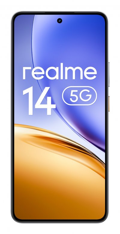 REALME Smartphone  14 12 Go 256 Go 5G AMOLED 6000 mAh Mecha Argent
