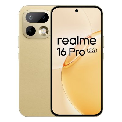 Smartphone Realme 16 Pro 6,78"" 5G Nano SIM 256 Go Dor&eacute;