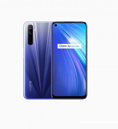 REALME Smartphone  6 6,5 Octa Core 4 GB RAM 64 GB - Bleu 