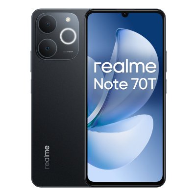 REALME Smartphone  Note 70T 6000mAh R&eacute;sistant aux &eacute;claboussements IA