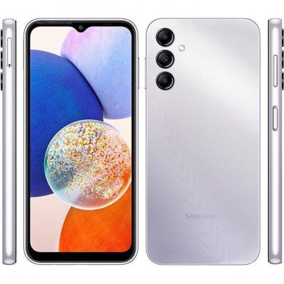 SAMSUNG Smartphone  Galaxy A14 Argent 64Go 4G Noir 