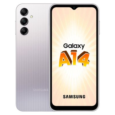 SAMSUNG Smartphone  Galaxy A14 Argent 64Go 4G Noir 