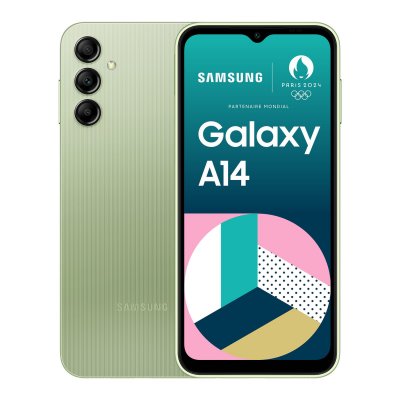SAMSUNG Smartphone  Galaxy A14 Lime 64Go 4G Vert 