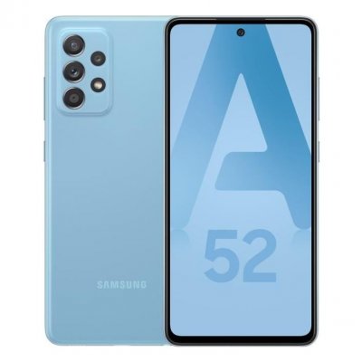 SAMSUNG Smartphone  Galaxy A52 6.5 pouces Double SIM 128 Go Bleu 