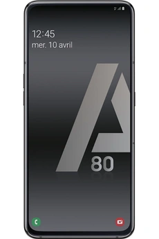SAMSUNG Smartphone  Galaxy A80 noir 128Go