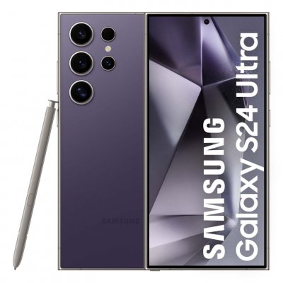 SAMSUNG Smartphone  Galaxy S24 Ultra 5G 256 GB Titanium Violet