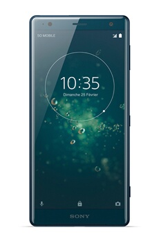SONY Smartphone  Xperia XZ2 64 Go Vert bleu