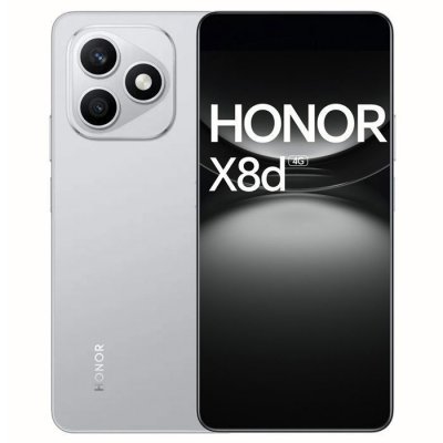 HONOR Smartphone X8d 4G 8/256go Gris Ultra-Slim design with 7000mAh Battery