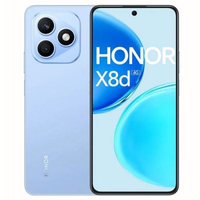 HONOR Smartphone X8d 4G 8/256go Noir Ultra-Slim design with 7000mAh Battery