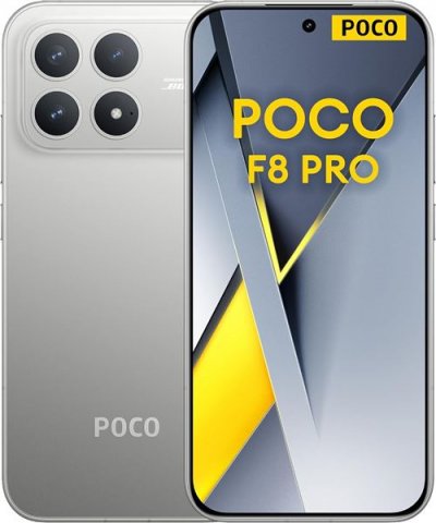 XIAOMI Smartphone  POCO F8 Pro 12/512Go Argent Version Europ&eacute;enne