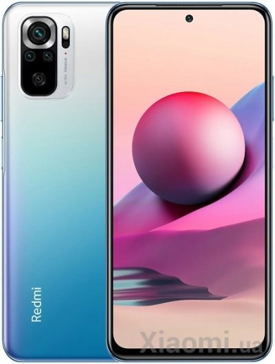 XIAOMI Smartphone  Redmi Note 10S bleu 128 Go 4G