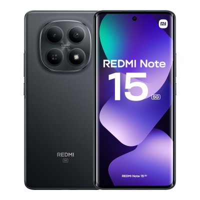 XIAOMI Smartphone  Redmi Note 15 6,77"" 5G Double nano SIM 128 Go Noir