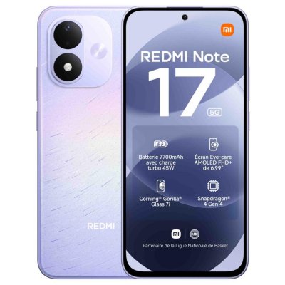 XIAOMI Smartphone -  - Redmi Note 17 5G - 6Go RAM - 128Go - Violet