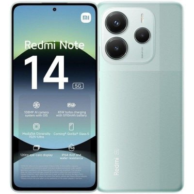 XIAOMI Smartphone  Redmi Note vert RAM 6 Go stockage 128 Go