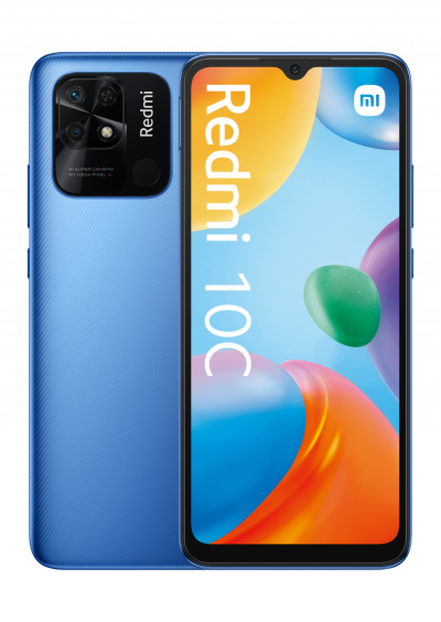 XIAOMI Smartphone  Redmi10C 64Go Bleu Ocean