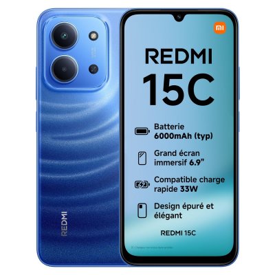 XIAOMI Smartphone  REDMI15C128BLEU 