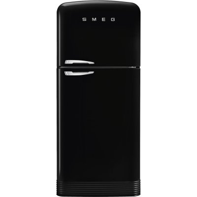 SMEG  50&acute; Style Fab50r Combi Fridge Noir 400L / EU Plug