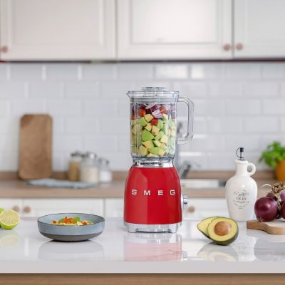 SMEG  - blender 1.5l 800w rouge blf03rdeu - ann&eacute;e 50