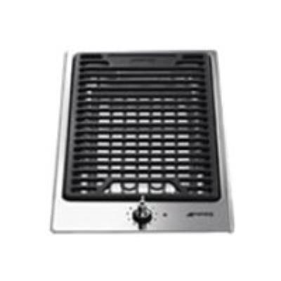 SMEG  Classic PGF30B barbecue &eacute;lectrique - 30 cm - inox