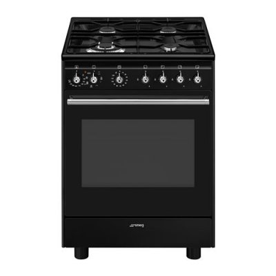 SMEG  Cuisini&egrave;re &agrave; Gaz Avec Four Cx61gm 60 Cm 4 Feux