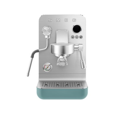 SMEG  Expresso Vert Emeraude Mat 15B/Ecran LCD Collezione /1 EMC02EGMEU