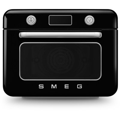 SMEG  Mini four posable combin&eacute; vapeur 30 L - Ann&eacute;e 50 - COF01BLEU