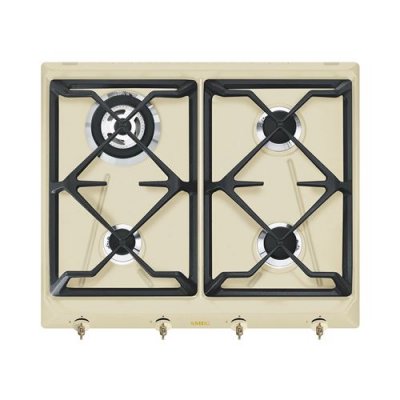 SMEG ; Plaque de cuisson &agrave; gaz (SRV864POGH)