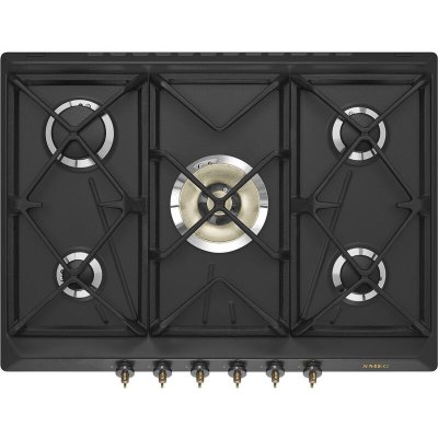 SMEG ; Plaque de cuisson &agrave; gaz (SRV876AOGH)