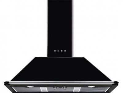SMEG  Victoria Kt100ble 100 Cm Decorative Hood Noir