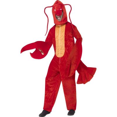 PL RH SMITH & SONS WIGMAKERS LTD TRADING AS SMIFFY S, Smiffys Costume homard, rouge, avec combinaison et capuche