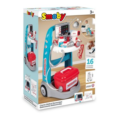 SMOBY  - chariot m&eacute;dical &eacute;lectronique - des 3 ans