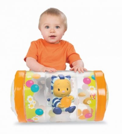 SMOBY  Cotoons Baby Roule Culbuto Bleu
