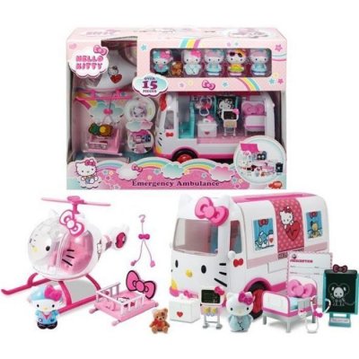 SIMBA . DICKIE . GROUP Smoby Hello Kitty Playset Of Rescue Multicolore