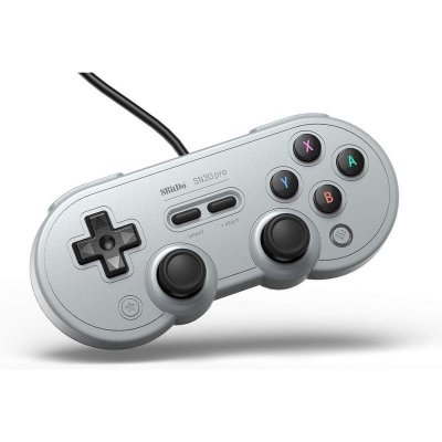 8BITDO SN30 Pro USB Gamepad Grey Edition pour Nintendo Switch