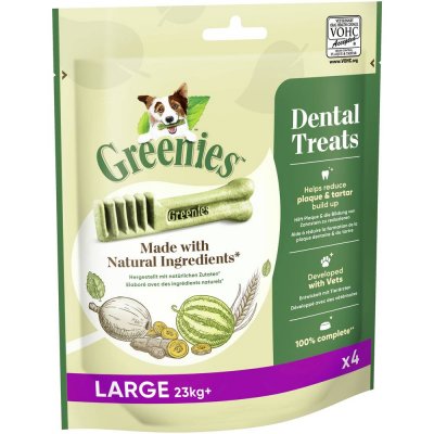 GREENIES Snack dentaire naturel pour grands chiens 4 B&acirc;tonnets 