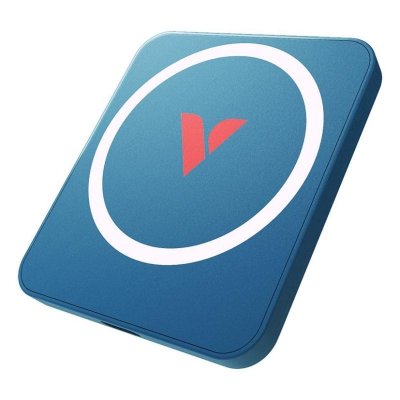 VERBATIM SnapBack - SSD - 1 To - externe (portable) - USB 3.2 Gen 2x2 (USB-C connecteur) - bleu m&eacute;tallis&eacute;