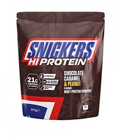 SNICKERS  Chocolat Prot&eacute;in&eacute; En Poudre Caramel & Cacahu&egrave;te 875 Gr