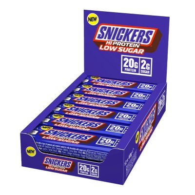 MARS PROTEIN Snickers HiProtein Low Sugar Bar Original (12 x 57 g) 