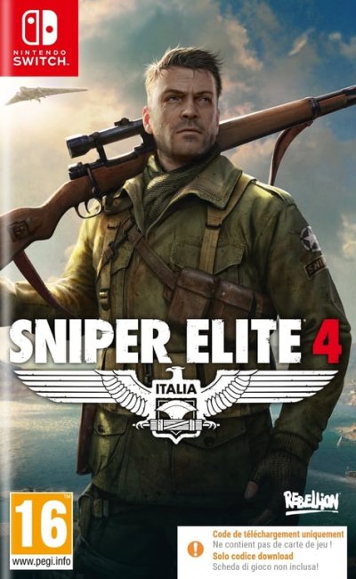 JUST FOR GAMES Sniper Elite 4 (code De T&eacute;l&eacute;chargement) SWITCH